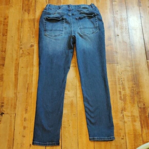 Cat & Jack Jeans size 14 Stretch Skinny Boys Fall Winter Adjustable Waist - Picture 5 of 8